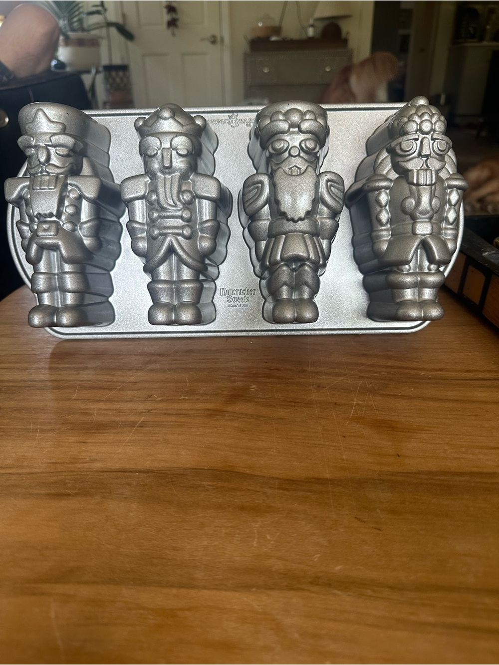Nordic Ware Nutcracker sweets Quartet Baking Pan Made in USA